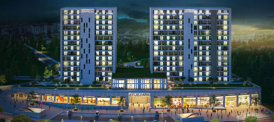 Satışı Tamamlanan proje Eyüp Park